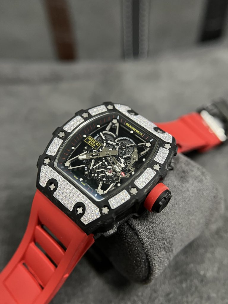 Richard Mille RM35-02 Diamonds Super Fake Watches 44mm (2)