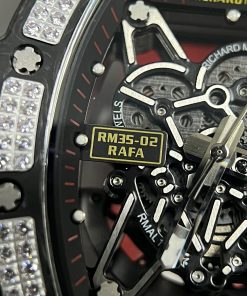 Richard Mille RM35-02 Diamonds Super Fake Watches 44mm (2)
