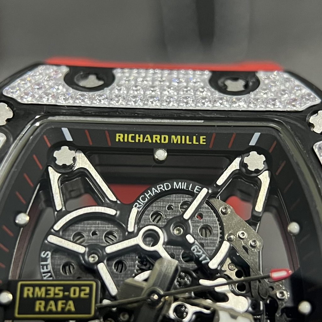Richard Mille RM35-02 Diamonds Super Fake Watches 44mm (1)
