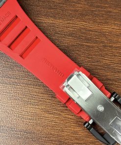 Richard Mille RM35-02 Replica Watches Best Quality Red Rubber 44mm (1)