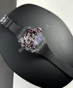 Richard Mille RM38-02 Bubba Watson Tourbillon Carbon Quartz TPT Best Replica 44mm (2)