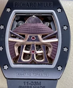 Richard Mille RM47 Samurai Tourbillon Ceramic Replica Watches (1)