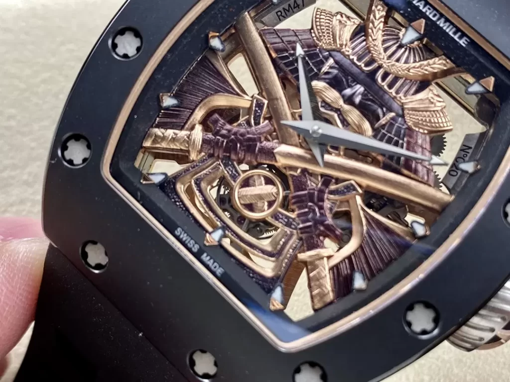 Richard Mille RM47 Samurai Tourbillon Ceramic Replica Watches (1)