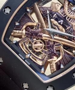 Richard Mille RM47 Samurai Tourbillon Ceramic Replica Watches (1)