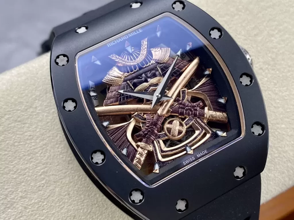 Richard Mille RM47 Samurai Tourbillon Ceramic Replica Watches (1)