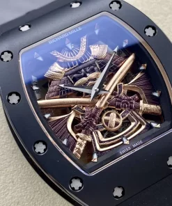 Richard Mille RM47 Samurai Tourbillon Ceramic Replica Watches (1)