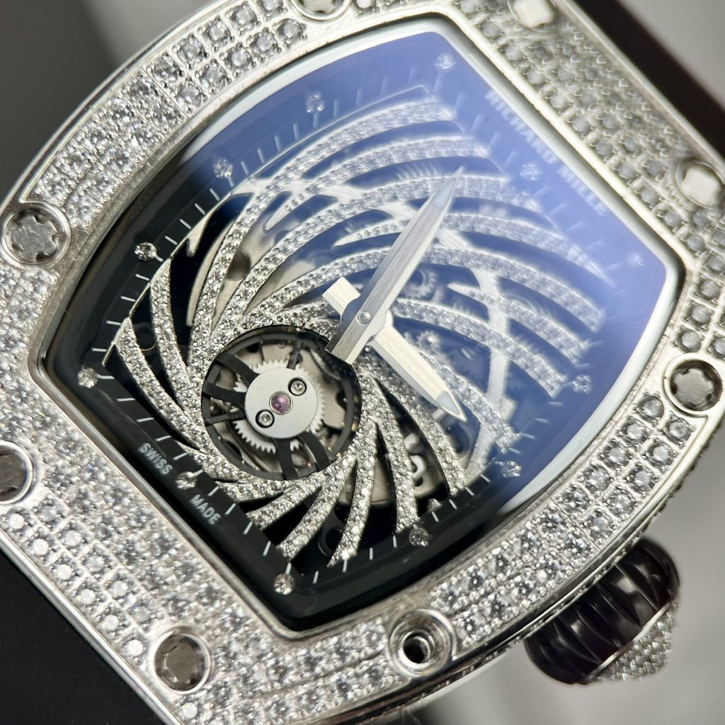 Richard Mille RM51 Replica Watches Full Diamonds Sliber 40mm (3)