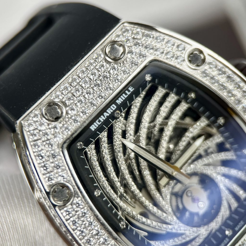 Richard Mille RM51 Replica Watches Full Diamonds Sliber 40mm (3)