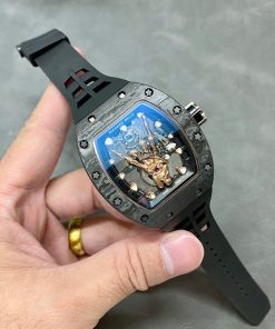 Richard Mille RM66 Flying Tourbillon Carbon Customs 18K Gold 42 (1)