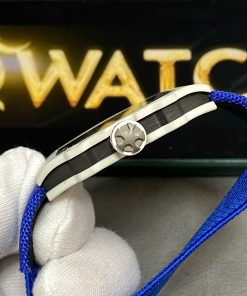 Richard Mille RM67-02 Best Replica Watch White Carbon Shell Custom Like Auth VVIP 38.7x47 (2)