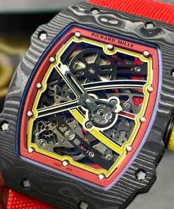 Richard Mille RM67-02 Carbon Best Replica Watch Weight 37 Grams 38.7 × 47 (1)