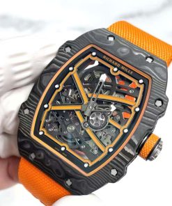Richard Mille RM67-02 Carbon Best Replica Watch Weight 37 Grams Ultralight Orange 38.7×47 (2)