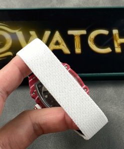 Richard Mille RM67-02 Red Carbon Customs Like Auth VVIP 38.7X47 (12)