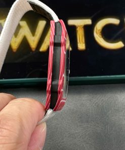 Richard Mille RM67-02 Red Carbon Customs Like Auth VVIP 38.7X47 (12)