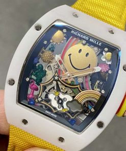 Richard Mille RM88 Tourbillon Smiley Replica Watches Best Quality 42mm (8)