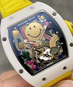 Richard Mille RM88 Tourbillon Smiley Replica Watches Best Quality 42mm (8)