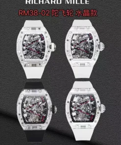 Richard Mille Replica Watch RM38-02 Tourbillon Sapphire Best Quality 41x50mm (1)