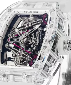 Richard Mille Replica Watch RM38-02 Tourbillon Sapphire Best Quality 41x50mm (1)