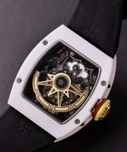 Richard Miller RM88 Smiley Replica Watches Black Color 42mm (8)