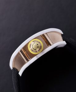 Richard Miller RM88 Smiley Replica Watches Black Color 42mm (8)