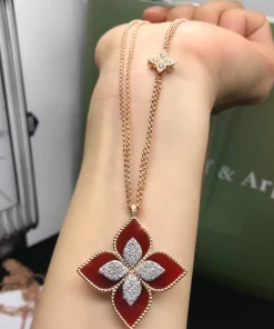 Roberto Coin Womens Necklace 18K Gold Custom (2)