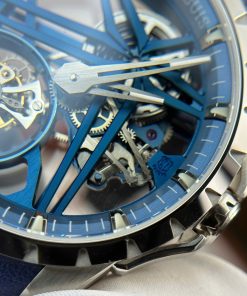 Roger Dubuis Excalibur Cobalt Blue RDDBEX0838 Best Replica Watch BBR Factory 42mm (2)