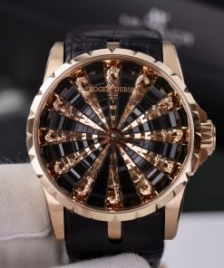 Roger Dubuis Excalibur Knights Of The Round Replica Watches Black 45mm (2)