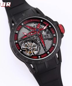 Roger Dubuis Excalibur RDDBEX0817 Replica Watches Tourbillon BBR 45mm (9)