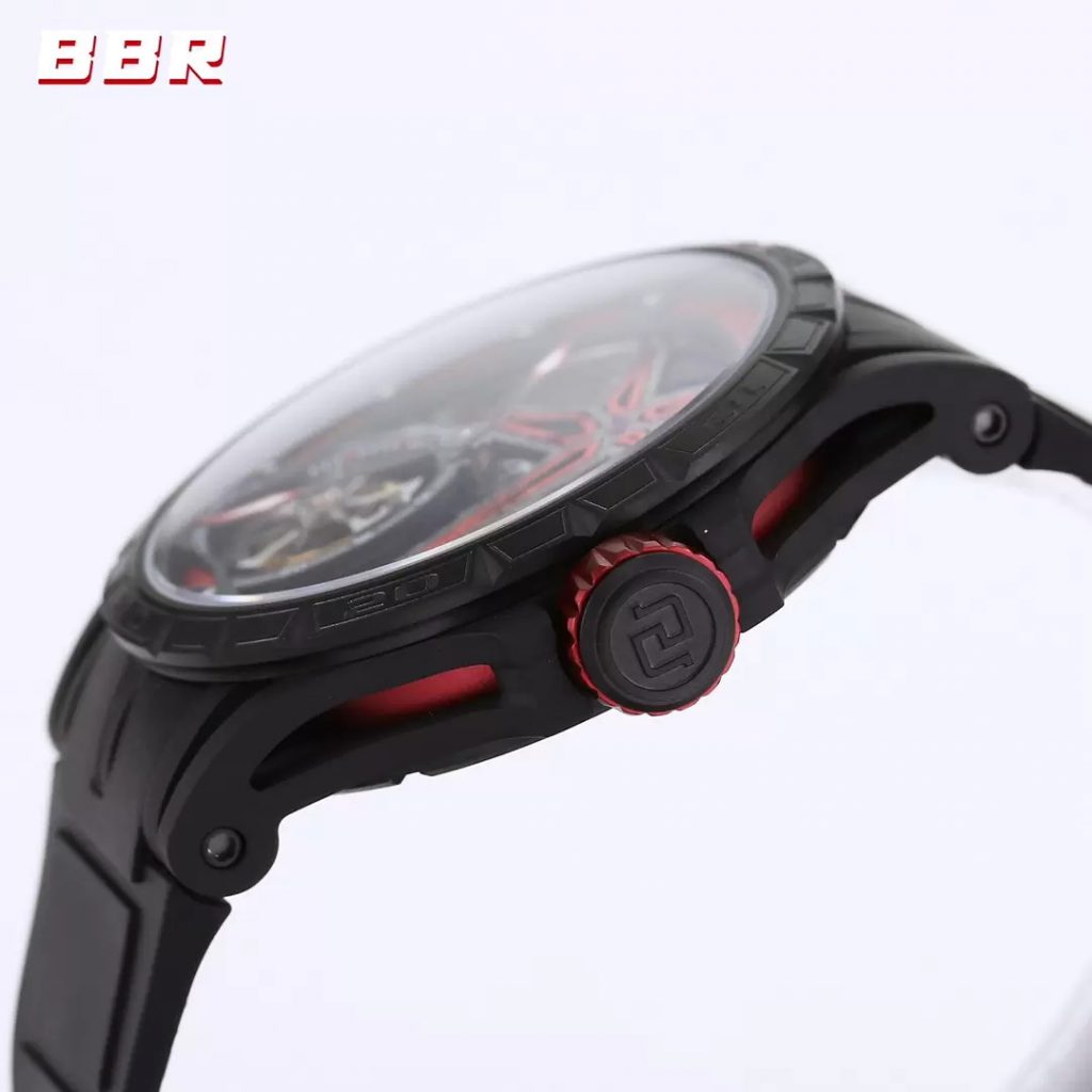 Roger Dubuis Excalibur RDDBEX0817 Replica Watches Tourbillon BBR 45mm (9)