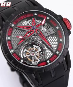 Roger Dubuis Excalibur RDDBEX0817 Replica Watches Tourbillon BBR 45mm (9)