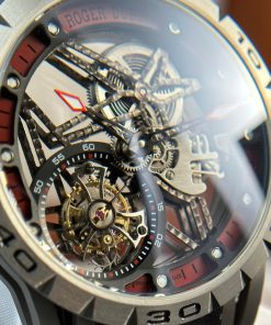 Roger Dubuis Excalibur Spider Titanium RDDBEX0545 Replica Watch Red BBR Factory 45mm (2)