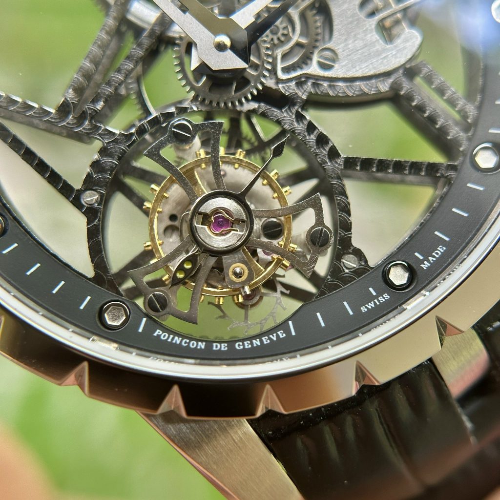 Roger Dubuis Excalibur Tourbillon Replica Watches Best Quality BBR 42mm (10)