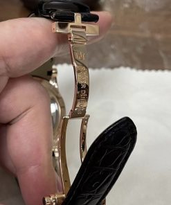 Roger Dubuis Tourbillon Real Gold 18K Leather Strap Best Replica 47mm (1)