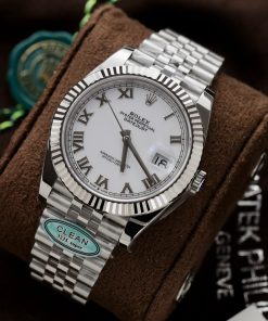 Rolex Best Replica Watch DateJust 126334 White Dial Clean Factory 41mm (1)