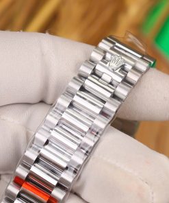 Rolex Best Replica Watch Day-Date 128236 Pink Dial Weight 158gram QF Factory 36mm (2)