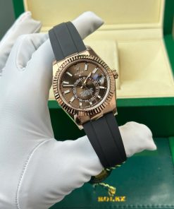 Rolex Best Replica Watch Sky-Dweller 326235 Chocolate Dial Weight 190 Gram ZF Factory 42mm (1)