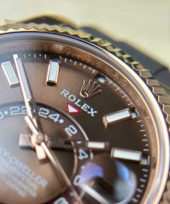 Rolex Best Replica Watch Sky-Dweller 326235 Chocolate Dial Weight 190 Gram ZF Factory 42mm (1)
