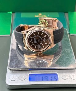 Rolex Best Replica Watch Sky-Dweller 326235 Chocolate Dial Weight 190 Gram ZF Factory 42mm (1)