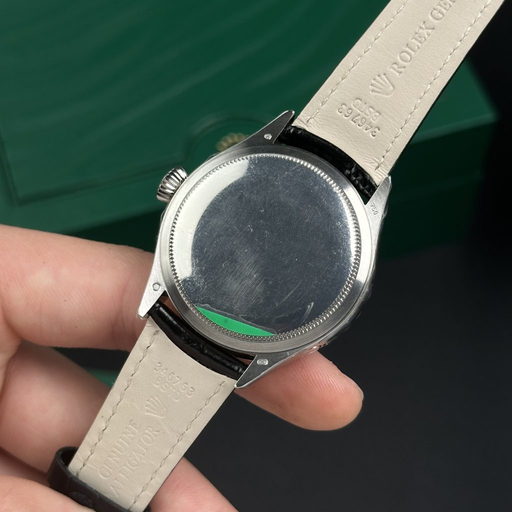 Rolex Cellini 50535 Moonphase Replica Watches Leather Men's (9)