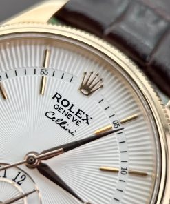 Rolex Cellini Dual Time 50525 Replica Watches Best Quality 39mm (2)