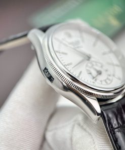 Rolex Cellini Dual Time 50529 Replica Watches White Dial 39mm (8)