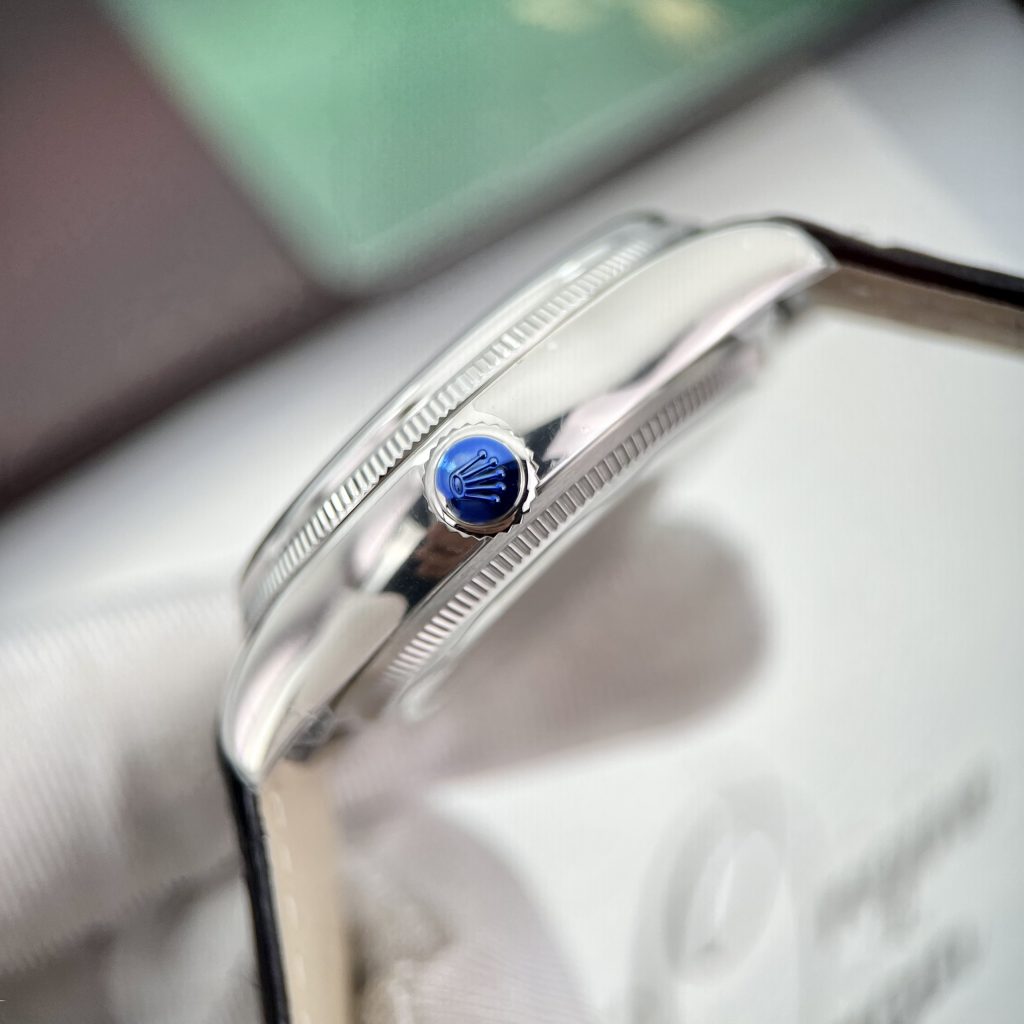 Rolex Cellini Dual Time 50529 Replica Watches White Dial 39mm (8)