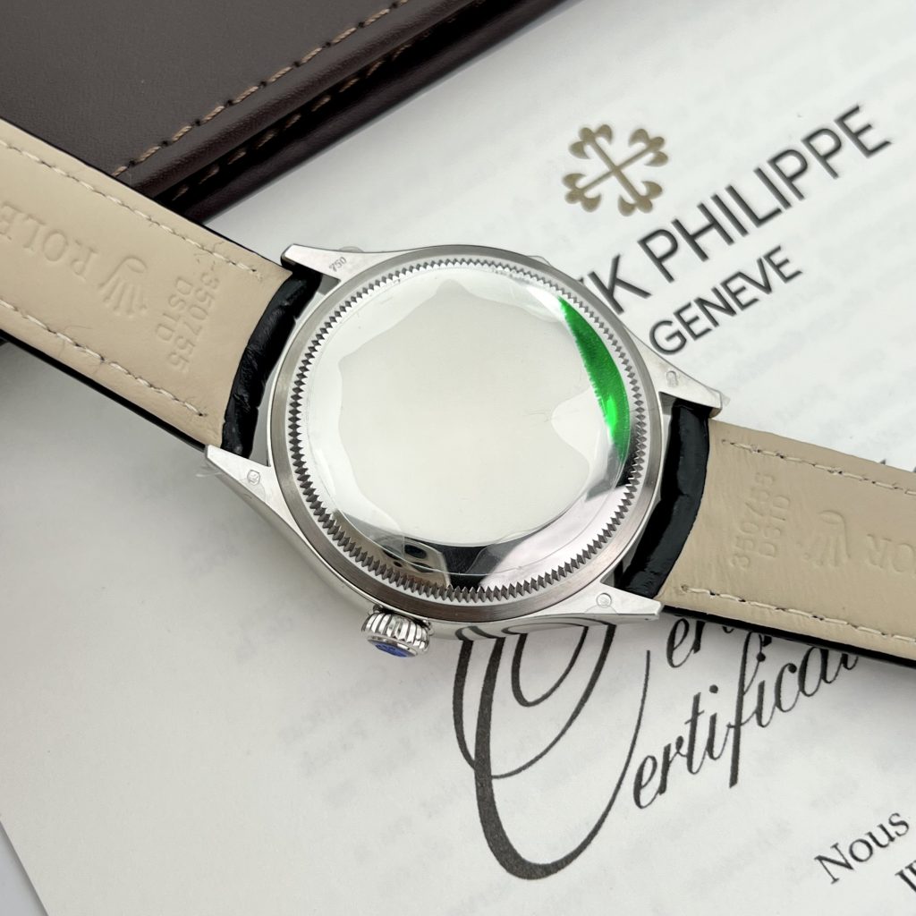 Rolex Cellini Dual Time 50529 Replica Watches White Dial 39mm (8)