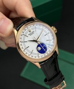 Rolex Cellini Moonphase 50535 Replica Watches Rose Gold EW (1)