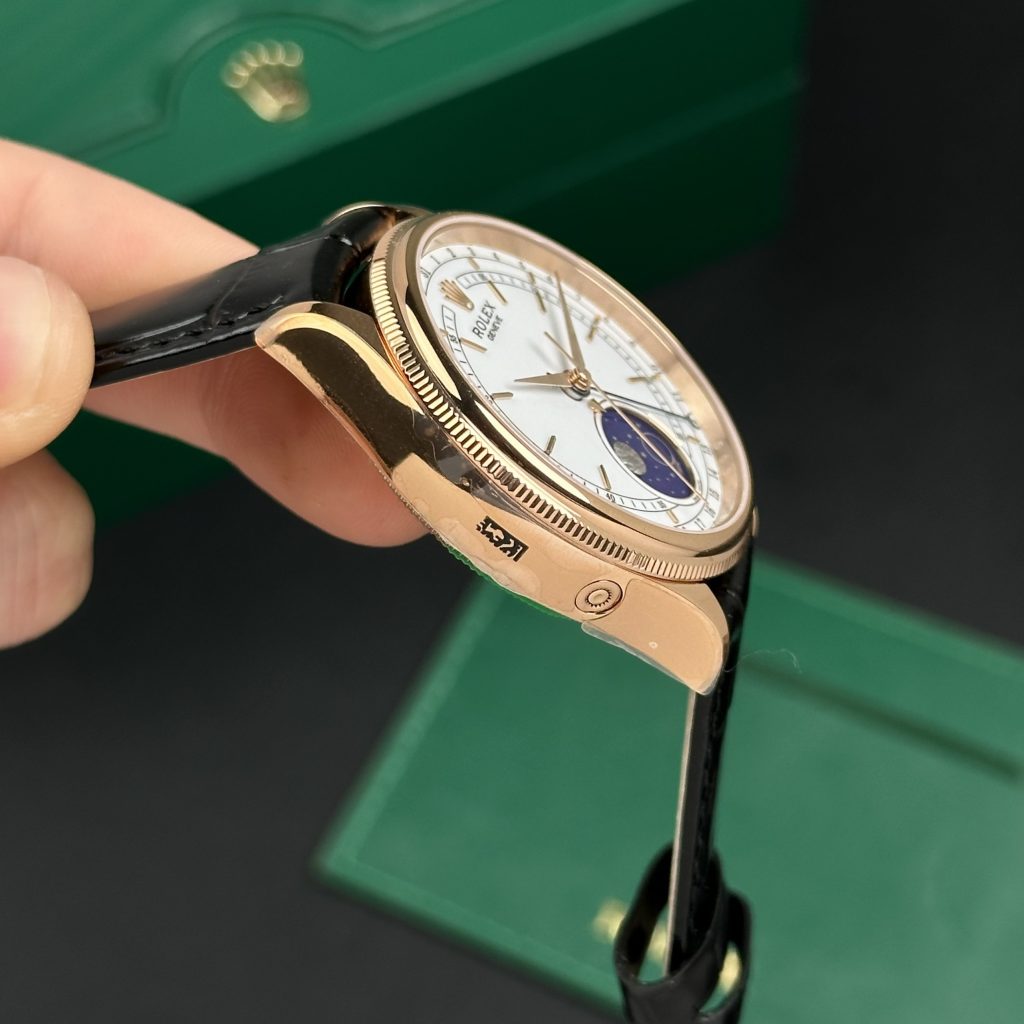 Rolex Cellini Moonphase 50535 Replica Watches Rose Gold EW (1)