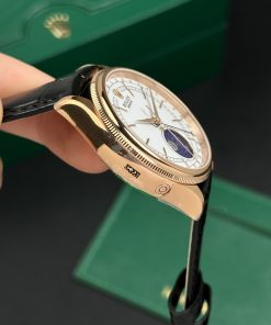 Rolex Cellini Moonphase 50535 Replica Watches Rose Gold EW (1)