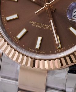 Rolex Chế Tác DateJust 126331 Oyster Strap Chocolate Dial Clean Factory 41mm (2)