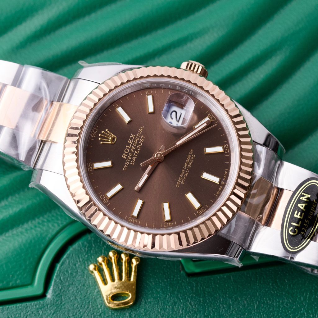Rolex Chế Tác DateJust 126331 Oyster Strap Chocolate Dial Clean Factory 41mm (2)