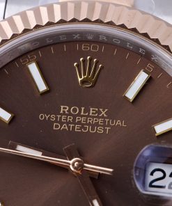 Rolex Chế Tác DateJust 126331 Oyster Strap Chocolate Dial Clean Factory 41mm (2)