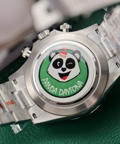 Rolex Cosmograph Daytona 116500LN Mother Of Pearl Dial Customs Moissanite 40mm (11)